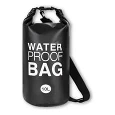 Bolsa Impermeável Saco Estanque 10l Camping Bag Mochila Pesca Agua Jetski Caiaque Natação