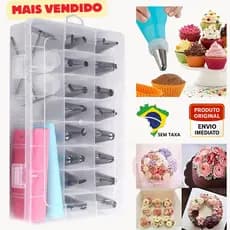 38/3 pcs Decoração de Bico de Aço Inoxidável para Bolo