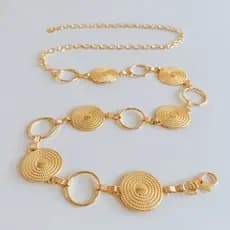 Cinto Designer De Ouro Das Mulheres Da Cintura Cadeia De Moda Cinto De Vestido De Ouro Prata Estilo Cinto De Meta DD-187