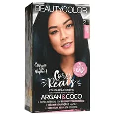 TINTA BEAUTY COLOR 2.11 PRETO AZULADO KIT 1UN