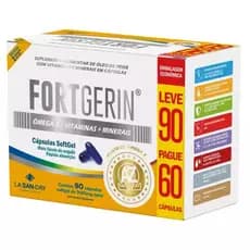 Fortgerin AZ + Ômega 3 - Leve 90 e Pague 60 Cápsulas