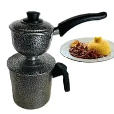 Cuscuzeiro Vapor Mini "Peito de moça"  Nordestino CRAQUEADO