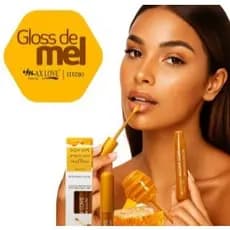 Lip Balm e Gloss Glow Love Mel de Abelha - Max Love