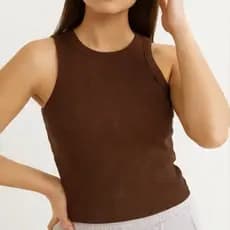 Blusa Regata Blusinha Feminina Canela Básica Elegante Blogueira Dry Fit Tendencia Promoção