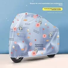 Capa de Chuva para Scooter Elétrica Capa para Bicicleta Elétrica Capa de Chuva para Motocicleta Capa de Chuva Impermeáve