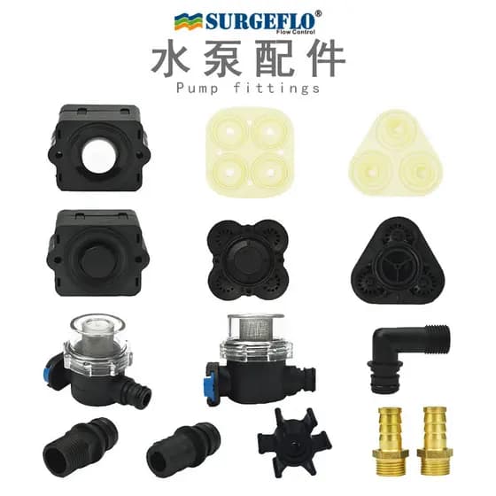 Bomba de Diafragma da Marca SURGEFLO FL-30/31/32/34/35/40/43/44 Acessórios para Conector de Interruptor de Pressão 2IXF