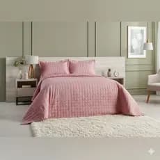 Cobre Leito 3 Peças Queen Percal Premium 400 Fios Dupla Face Decoração Casa Quarto