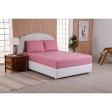 Jogo de Cama King Ponto Palito 3 Peças 400 Fios Lençol Anti Bolinha