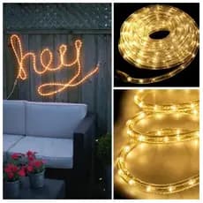 Mangueira de LED 10 Metros Luz Decorativa Natalina, Festa e Jardim | Bivolt 110V/220V