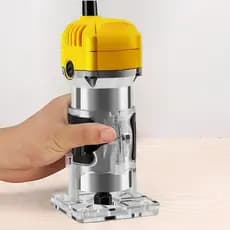 Tupia Laminadora Manual 600W Corpo de Alumínio Acessórios Portátil