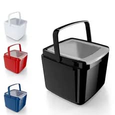 Porta Gelo Térmico 1L Mini Cooler Caixa Térmica Pequena Praia Churrasco Lazer com Alça e Tampa Fácil Transporte