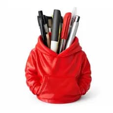 Porta Caneta Organizador Objetos Canetas Lápis Moderno Criativo Blusa Moletom Estiloso Mesa Escritório Mesa Estudos