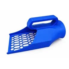 Pá Higiênica para Gatos Cachorros com Alça e Suporte Sacola Resistente Higiênica Coletora Prático Manuseio