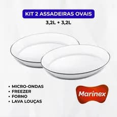 ASSADEIRAS OVAIS CLÁSSICAS MARINEX 3,2LT