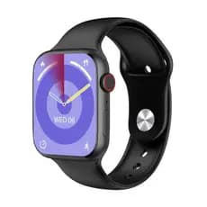 Smartwatch W99 1.93" Chamadas Bluetooth ECG NFC IP68 Tela Gigante ChatGPT  Preto