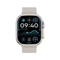 Smartwatch ULTRA 4 Plus 2.04” AMOLED IP68 ECG NFC WhatsApp ChatGPT Branco