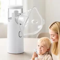 Nebulizador de malha, inalador ultrassônico automático e silencioso, adequado para crianças e adultos.