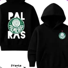 Moletom Canguru Infantil Do Palmeiras Time Futebol Blusa De Frio unissex