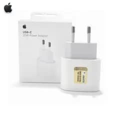 Fonte Original Apple USB-C 20W – Carregador Rápido para iPhone - Lacrado 1 Ano Garantia com Nota Fiscal