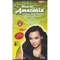 Henê Pó Preto Divina Dama Amazônia 200g Cabelo Coloração