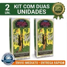 Óleo Seiva de Mutamba E Juá 50ml Kit C/02 undidades.