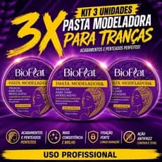 KIT Pomada para Tranças Profissional 150g BioFlat