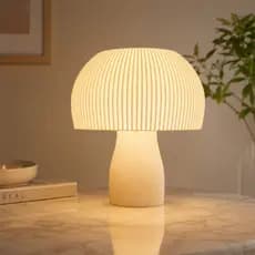 Luminária De Mesa Abajur Bancone Cogumelo Led 110/220v