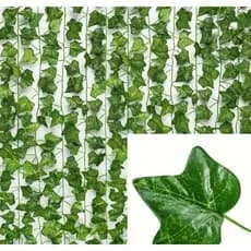 Corrente de Folhagem Artificial 200cm-CORRENTE MINI FOLHA DE UVA - BH801680