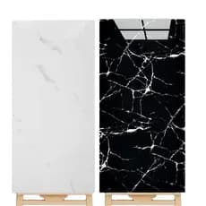 KIT 5 10 20 PCS Placas Adesivas 3d Porcelanato Mármore De Parede Relevo Lavável 30cm X 60cm