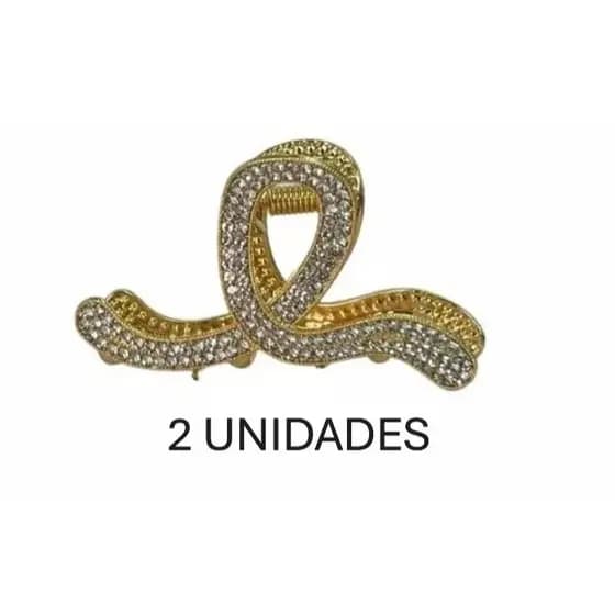 PIRANHA DOURADA CRAVEJADA – ELEGÂNCIA E BRILHO PARA SEUS CABELOS! ✨