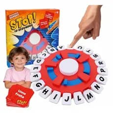 Jogo Educativo de Tabuleiro Pense Rápido 24cm, Cartas em Português, Funciona com e Sem Pilha