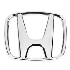 Emblema Logotipo Símbolo CROMADO Para Volante Honda Civic New FIT  CITY  HR-V 4,0 X 5,0 Cm