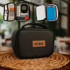 Bolsa Estojo Térmico Transporte de Insulina Primeiro Socorros Resistente Couro Sintético Impermeável