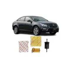 WKL185 | Kit Revisao Filtro Troca Completa Wega Chevrolet Cruze 1.8 16v 2011 a 2017