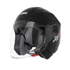 Capacete Aberto Taurus Preto Joy23 com viseira By Moto Uber 99 Masculino Feminino | ENVIO IMEDIATO