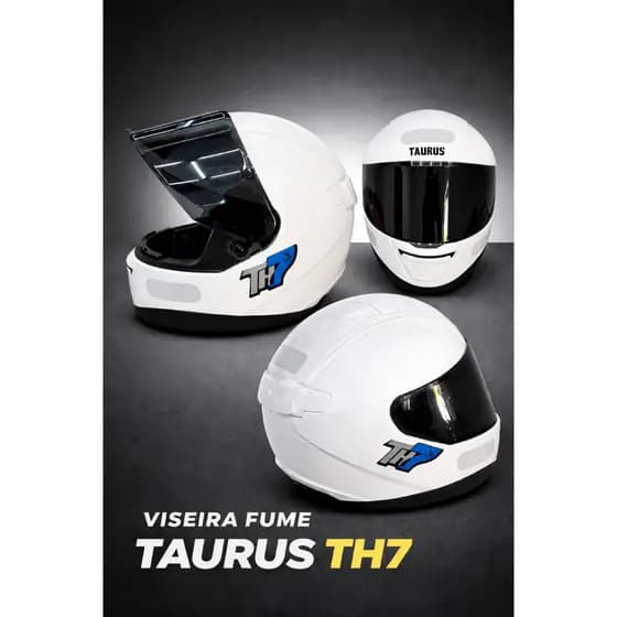 Viseira Fume Capacete Taurus Th7 Original