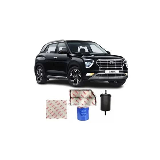WKL223 | Kit Revisao Filtro Troca Completa Wega Hyundai Creta 1.0 Turbo Automático