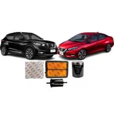 WKL240 | Kit Revisão Filtro Troca Completa Wega Nissan Kicks Versa 1.6 16v Manual e Automático