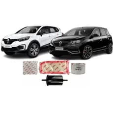 WKL269 | Kit Revisão Filtro Troca Completa Wega Renault Captur Sandero 2.0 16V 4 Cilindro