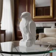 Escultura estátua Águia Geométrica 3D | Decoração Moderna para Mesa, Sala e Escritório Impressão 3D