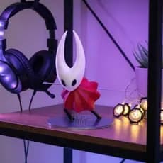 Hollow Knigh Silksong Boneco Hornet Action Figure - Impressão 3D Decoração Gamer