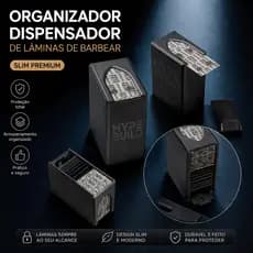 Organizador Dispensador De Lâminas De Barbear - Slim Premium