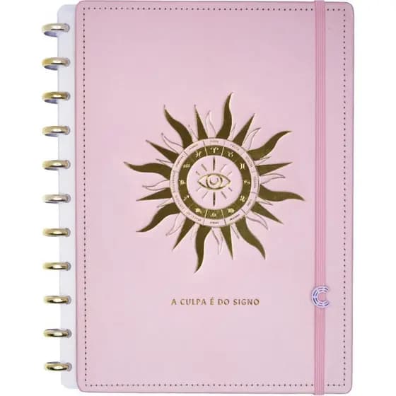 Caderno Inteligente A Culpa é do Signo 80 Folhas By Mica Rocha