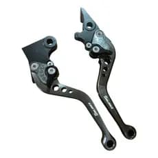 Par Manete Esportiva Titanium Honda CB 300 CB 250F Twister Titan 150 160 Fan - Alumínio CNC Regulável Alta Qualidade