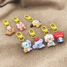 Pingente De Chaveiro De Boneca BTS BT21