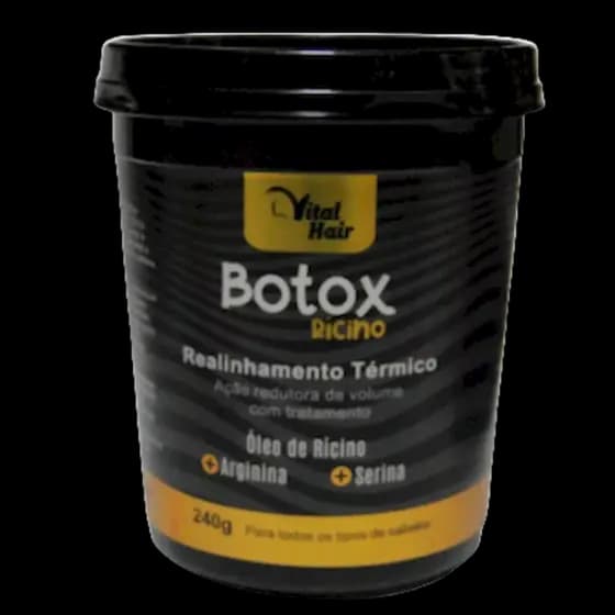 Botox Rícino Vital Hair 240g
