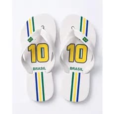Chinelo Infantil Dedo 10 Brasil Cores Variaveis