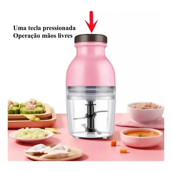 Moedor De Carne De Alimentos Picador De Frutas Eletrico 110V