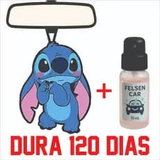 Cheirinho Carro Lilo e Stitch Original Aromatizante Automotivo Premium New Car Importado EUA