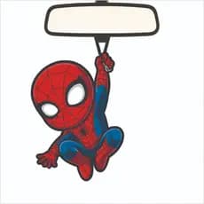 4x Cheirinho de Carro HOMEM ARANHA Aromatizante Automotivo